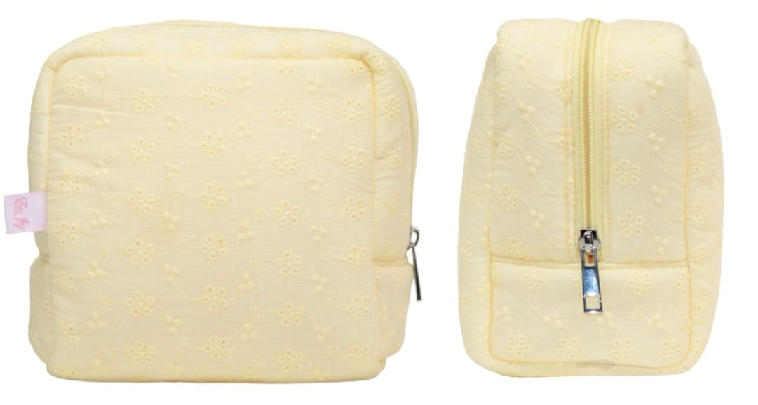 Eyelet Pouch Citrine