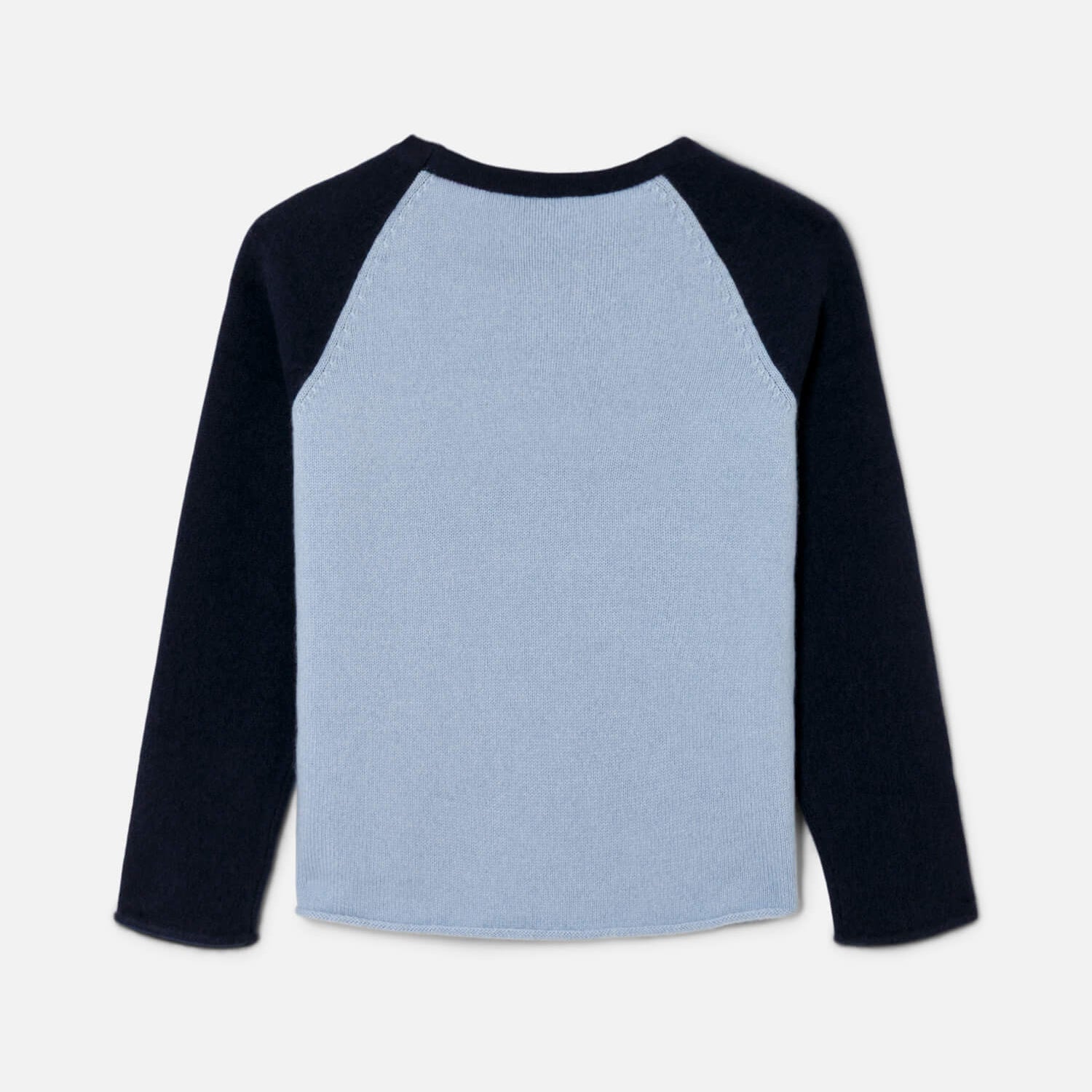 Shrunken Baseball Raglan Bluebell/Navy