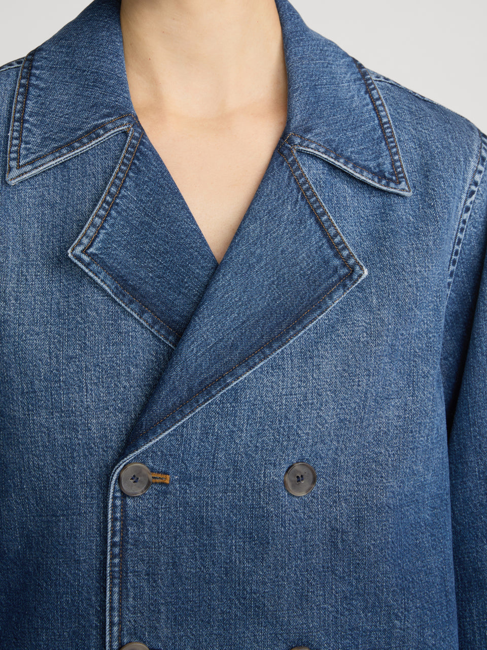 The Denim Uniform Trench Girlfriend