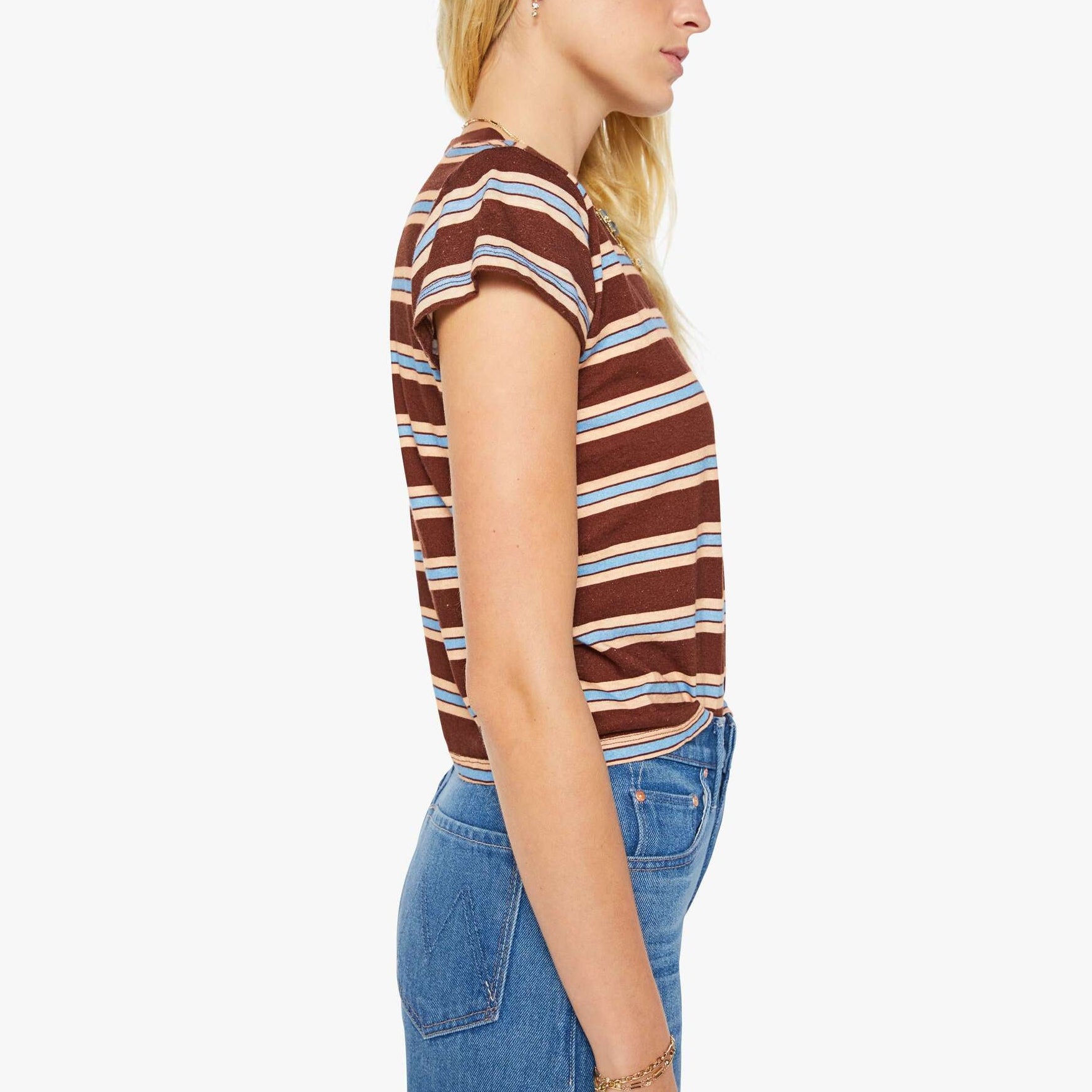 The Boxy Goodie Goodie Jer Rum Rasin Stripe