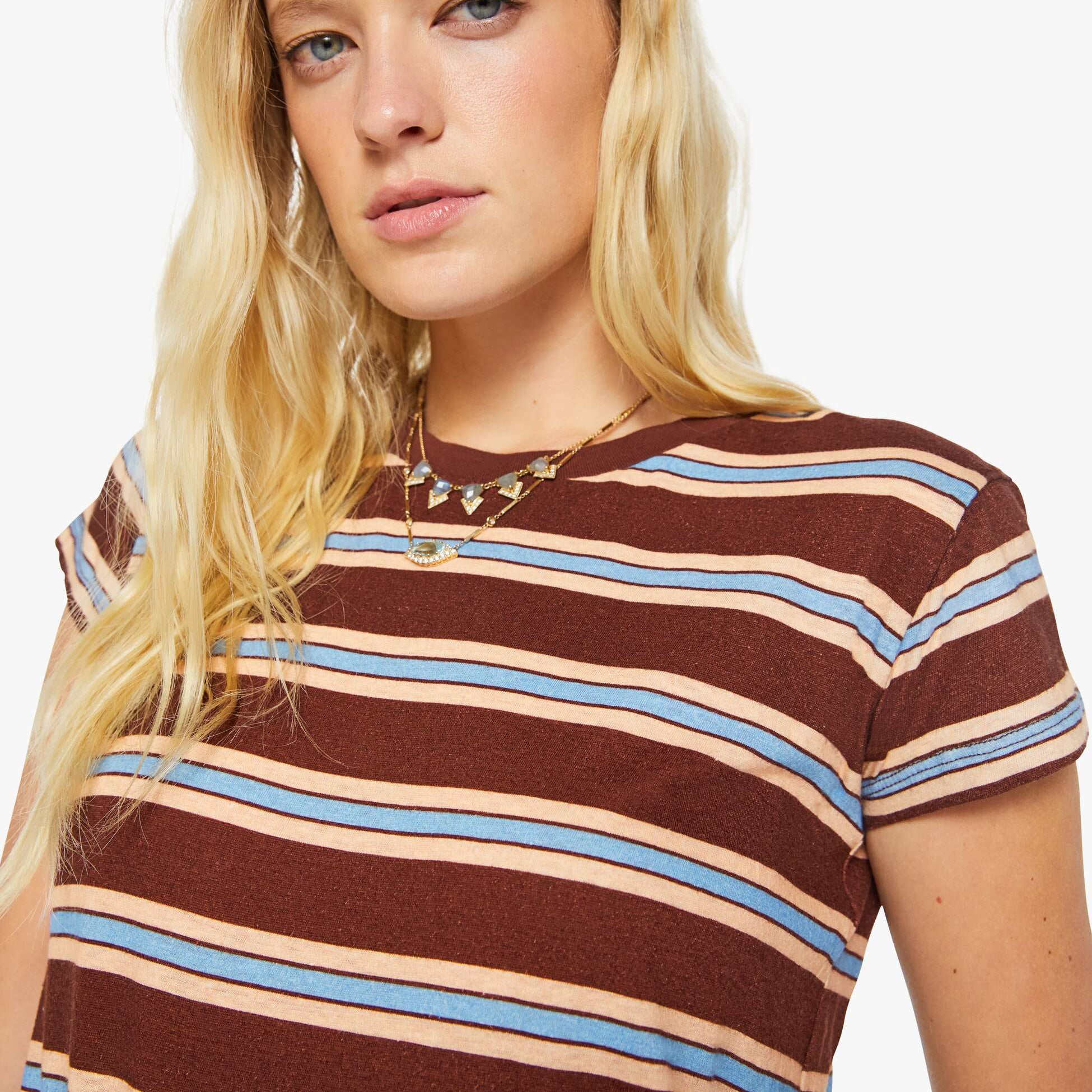 The Boxy Goodie Goodie Jer Rum Rasin Stripe