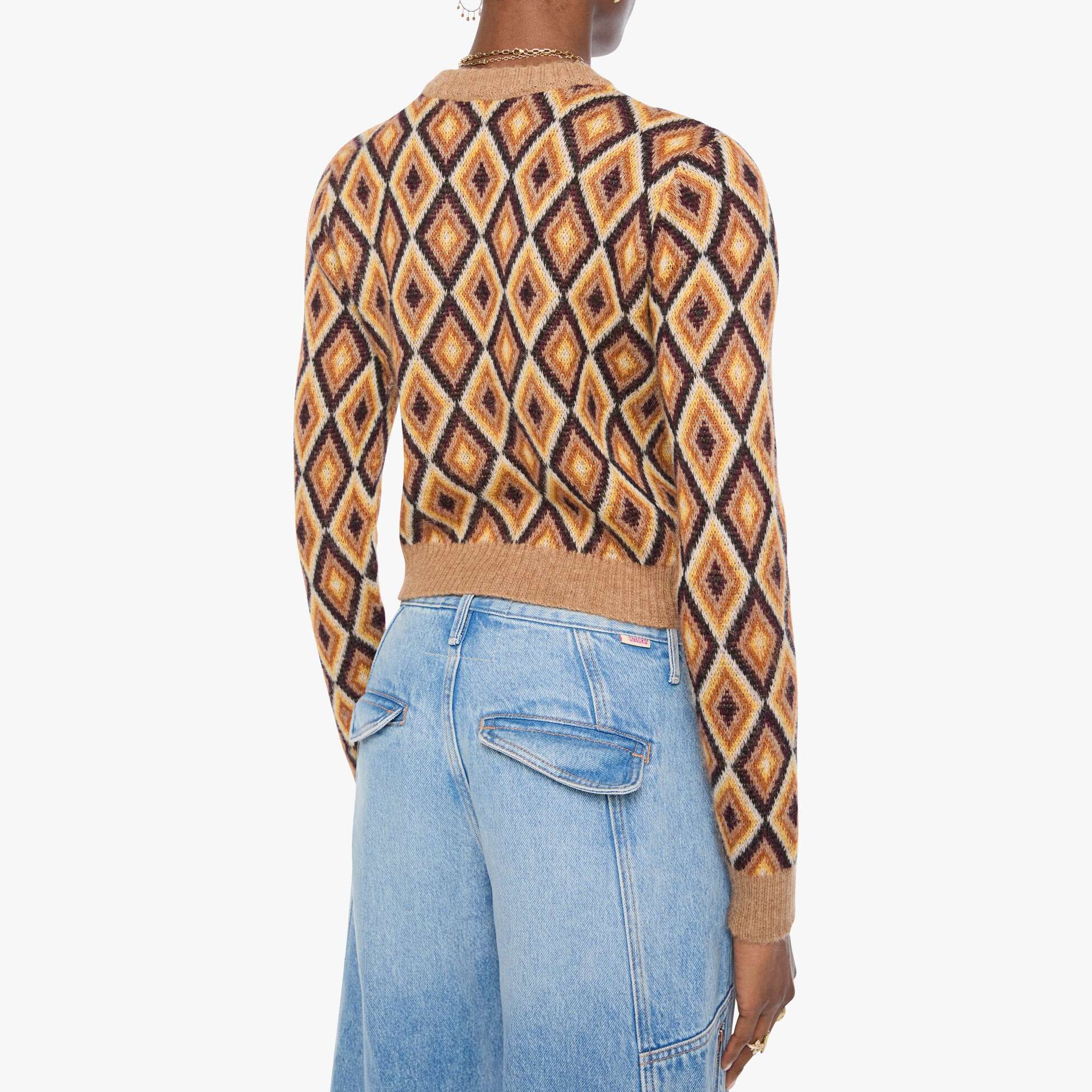 The Crop Jumper Beeswax & Caramel