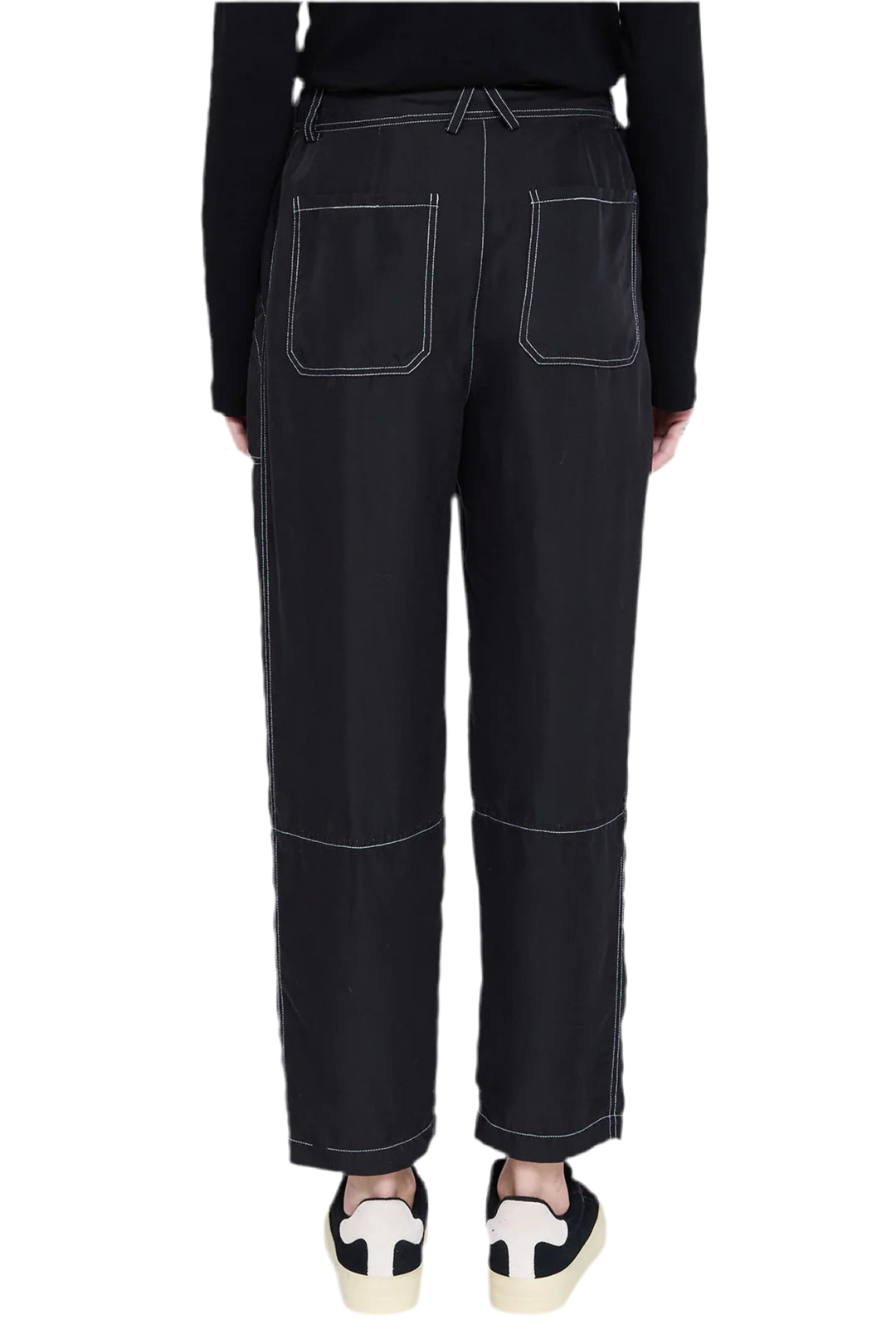 Silky Black Torrey Pant