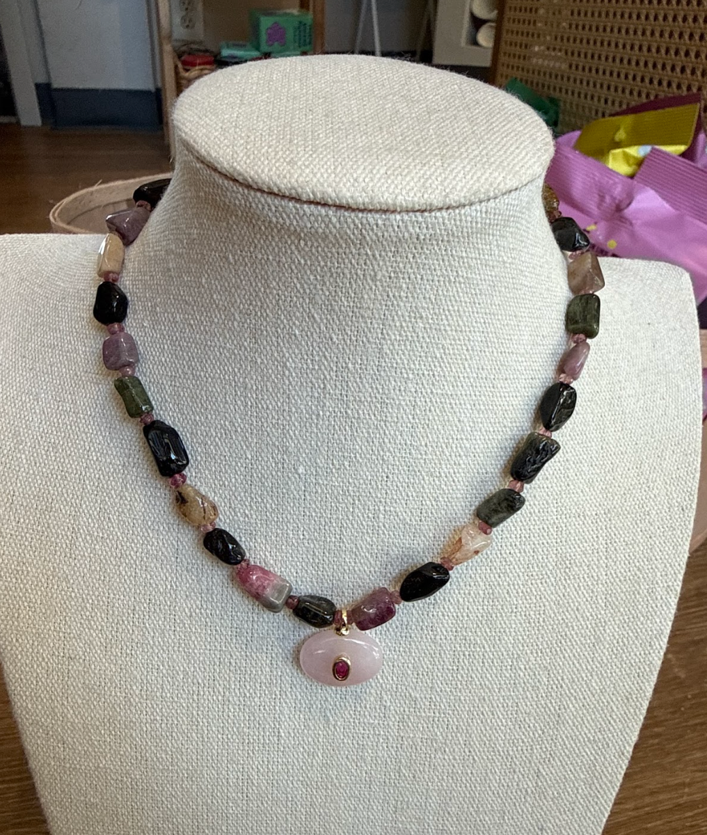 Number 5 Necklace