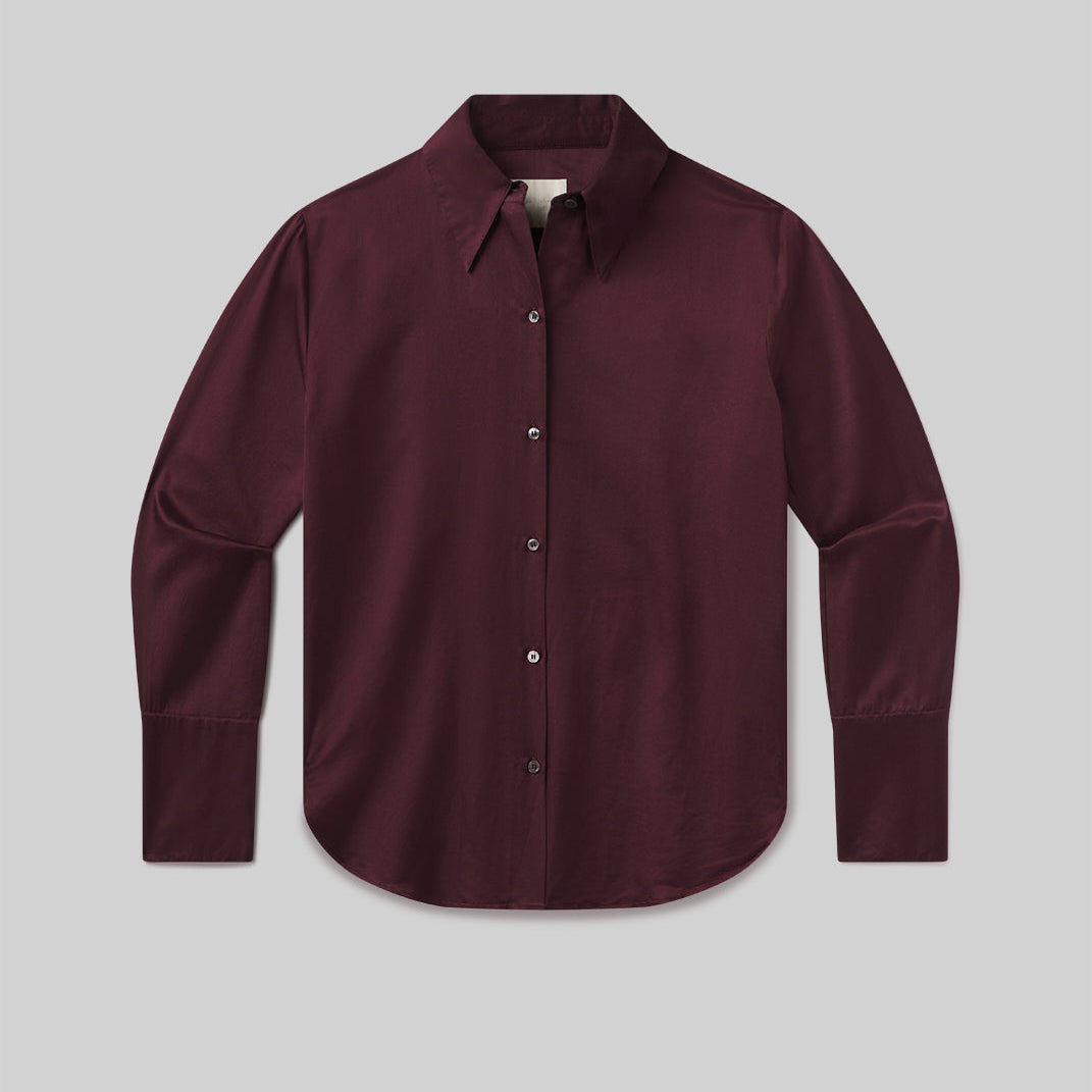 Camilia Shirt Burgundy