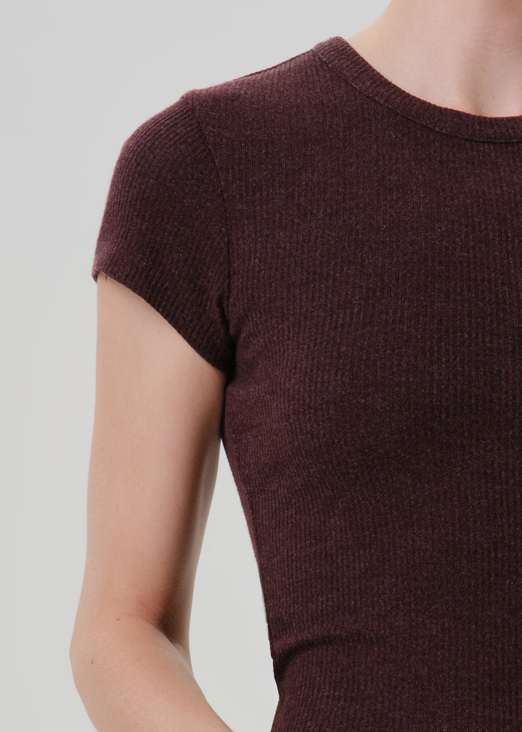 Nello Tee Heather Mahogany