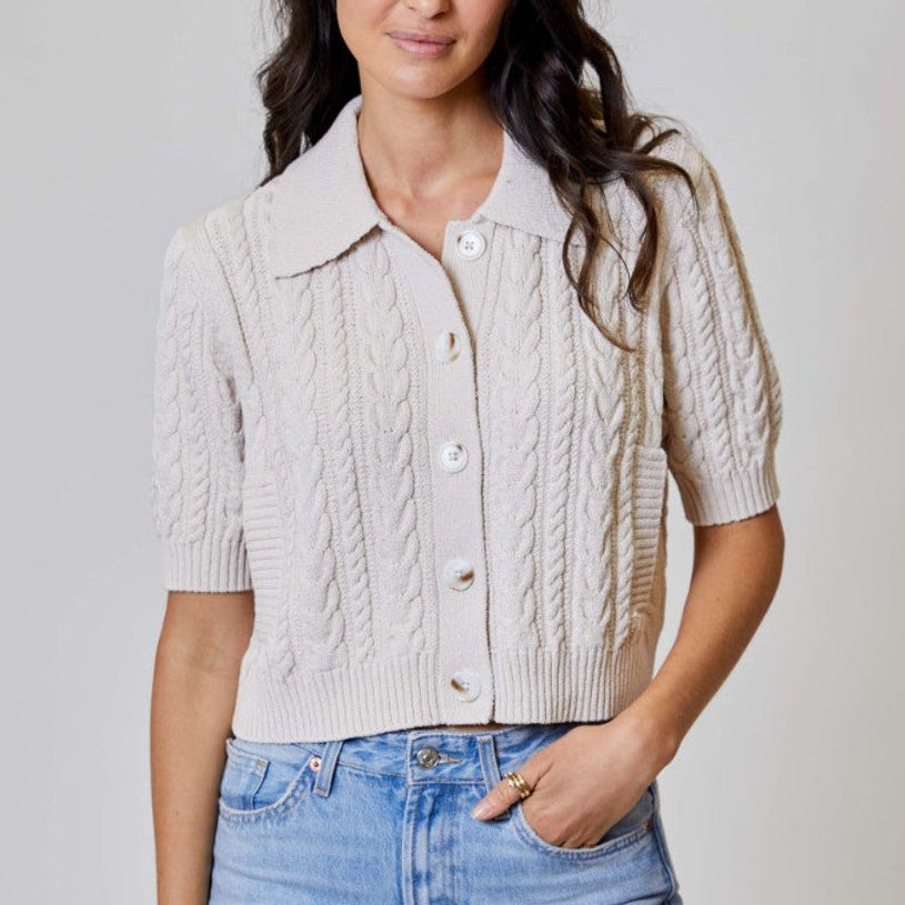 Cosette Cardigan Pearl