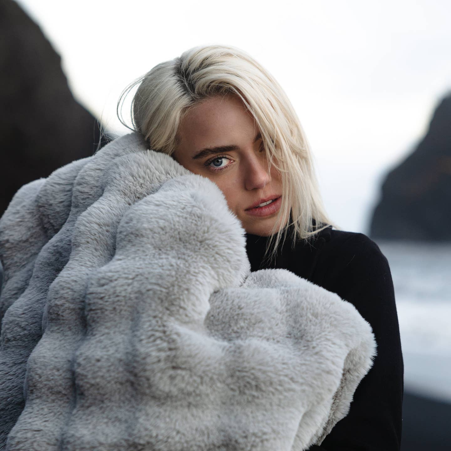 Soft Sterling Medium Blanket