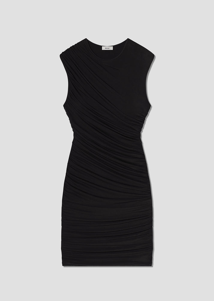 Ester Twist Dress Black