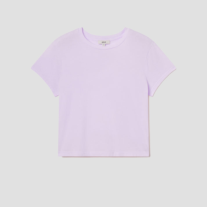Adine Shrunken Tee Lilac