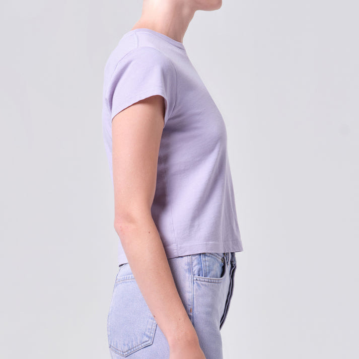 Adine Shrunken Tee Lilac