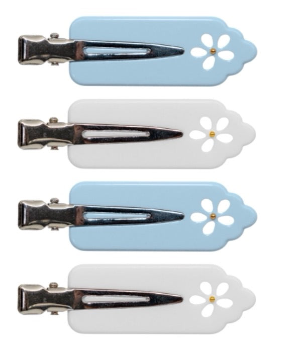 Popstar Clips Blue Mist Eyelet