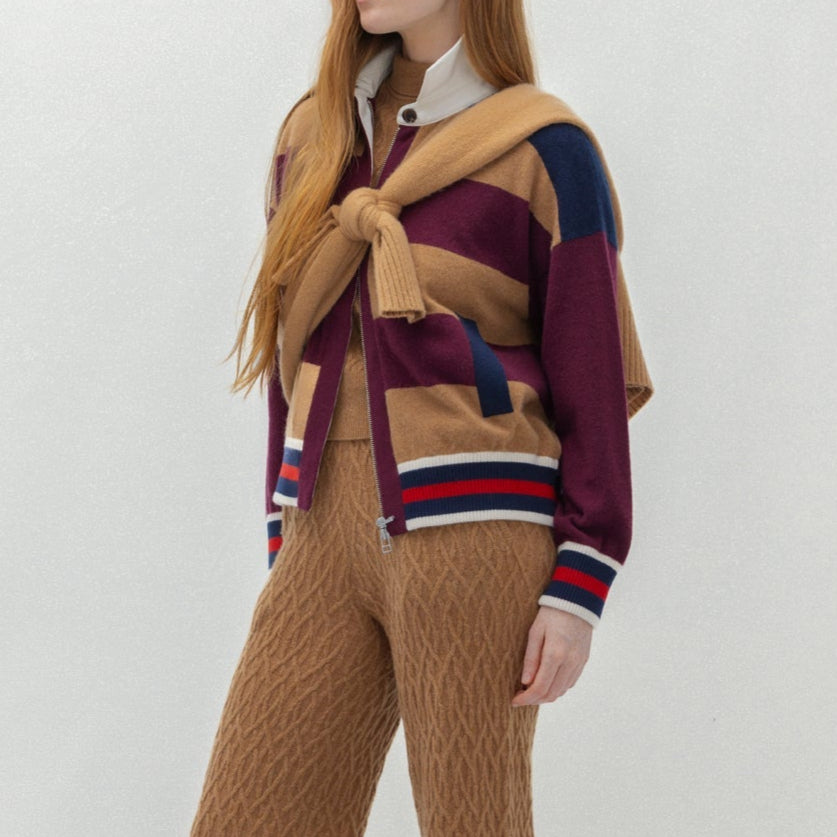 Rugby Bomber Jacket Haystack