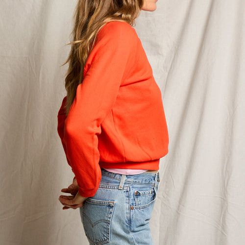 Alexi Terry Sweatshirt Tomato