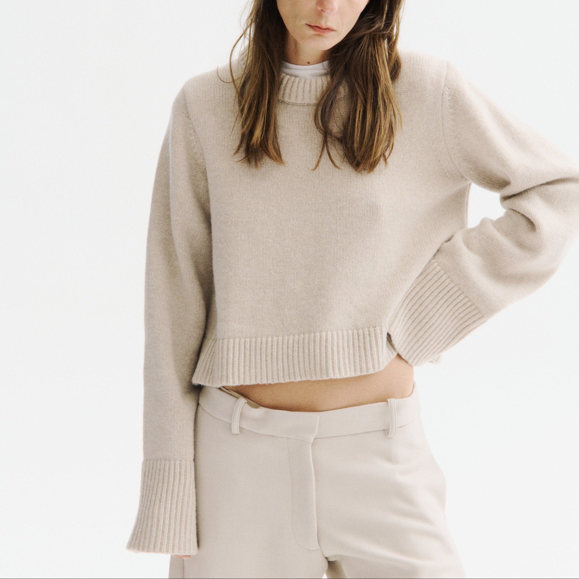 Finn Crewneck Sweater Oat