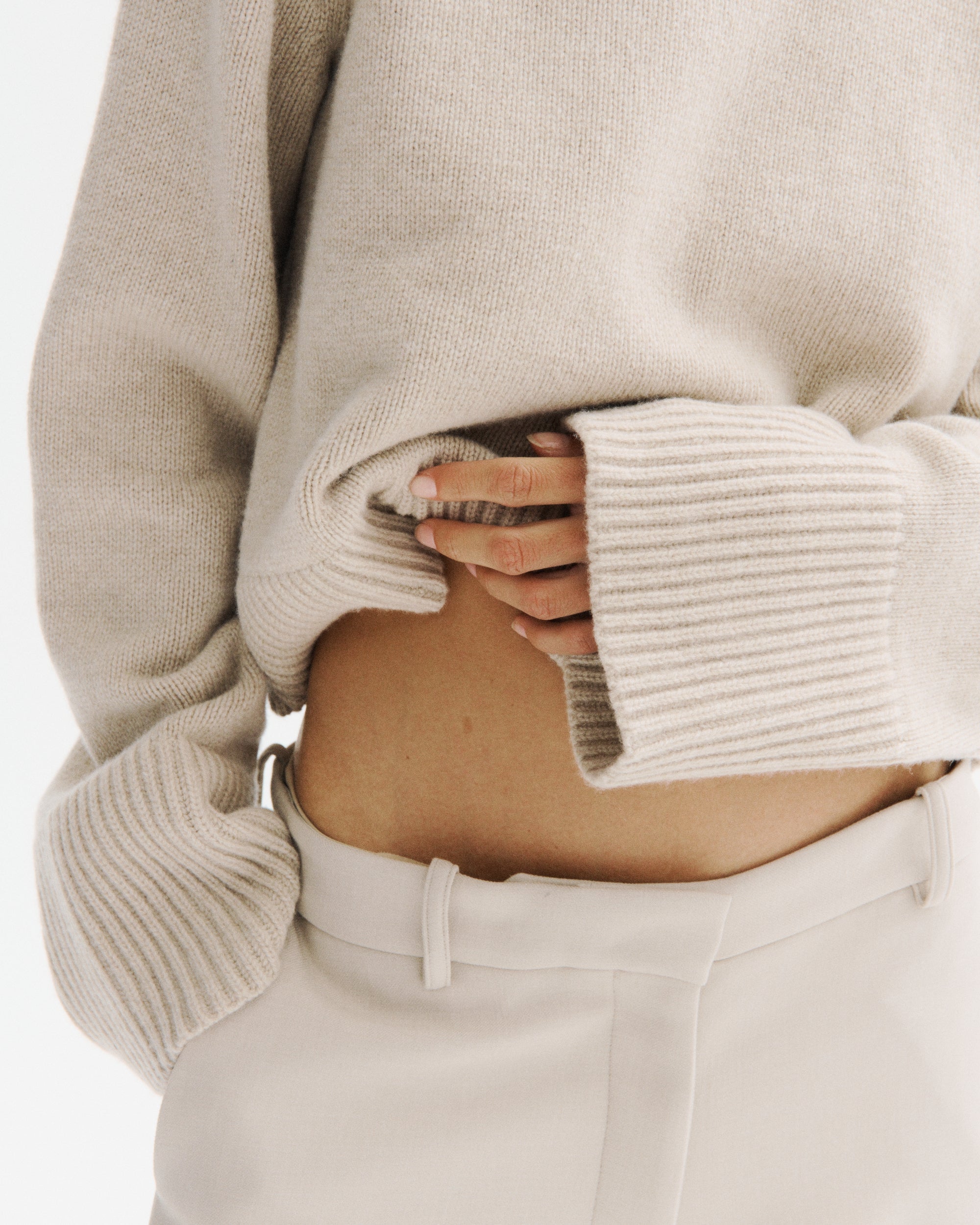 Finn Crewneck Sweater Oat