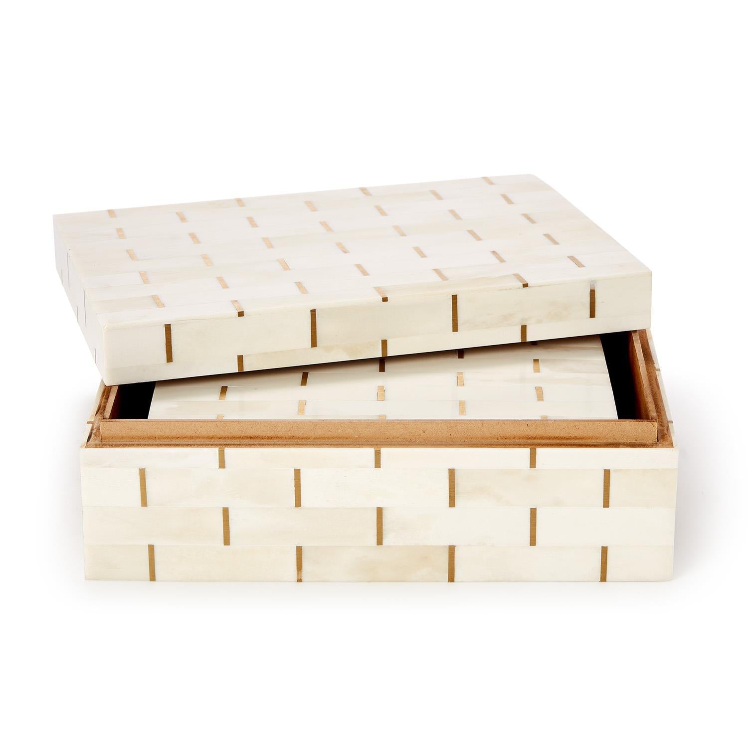 Small Jigsaw Covered Box