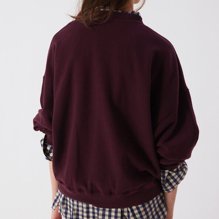 Atubay Sweatshirt Wine Lie