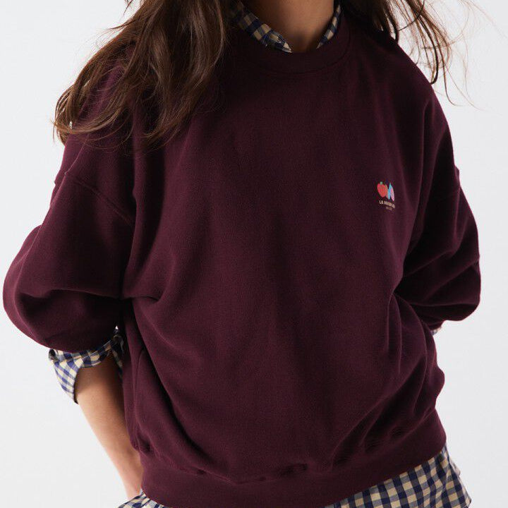 Atubay Sweatshirt Wine Lie