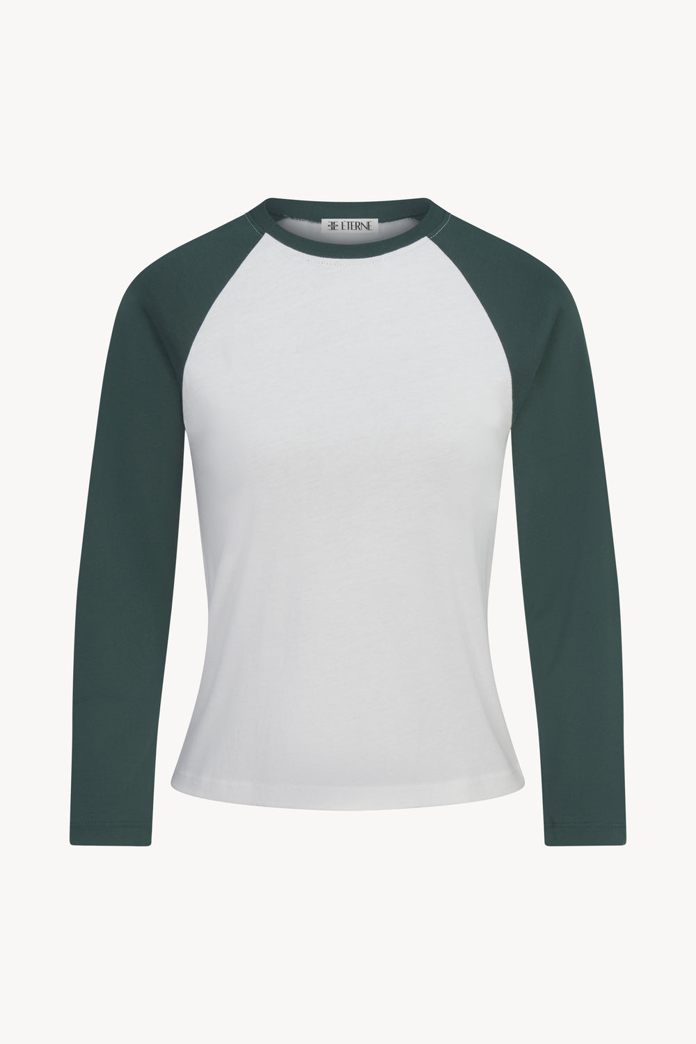 Baseball Tee Ivory/Forest