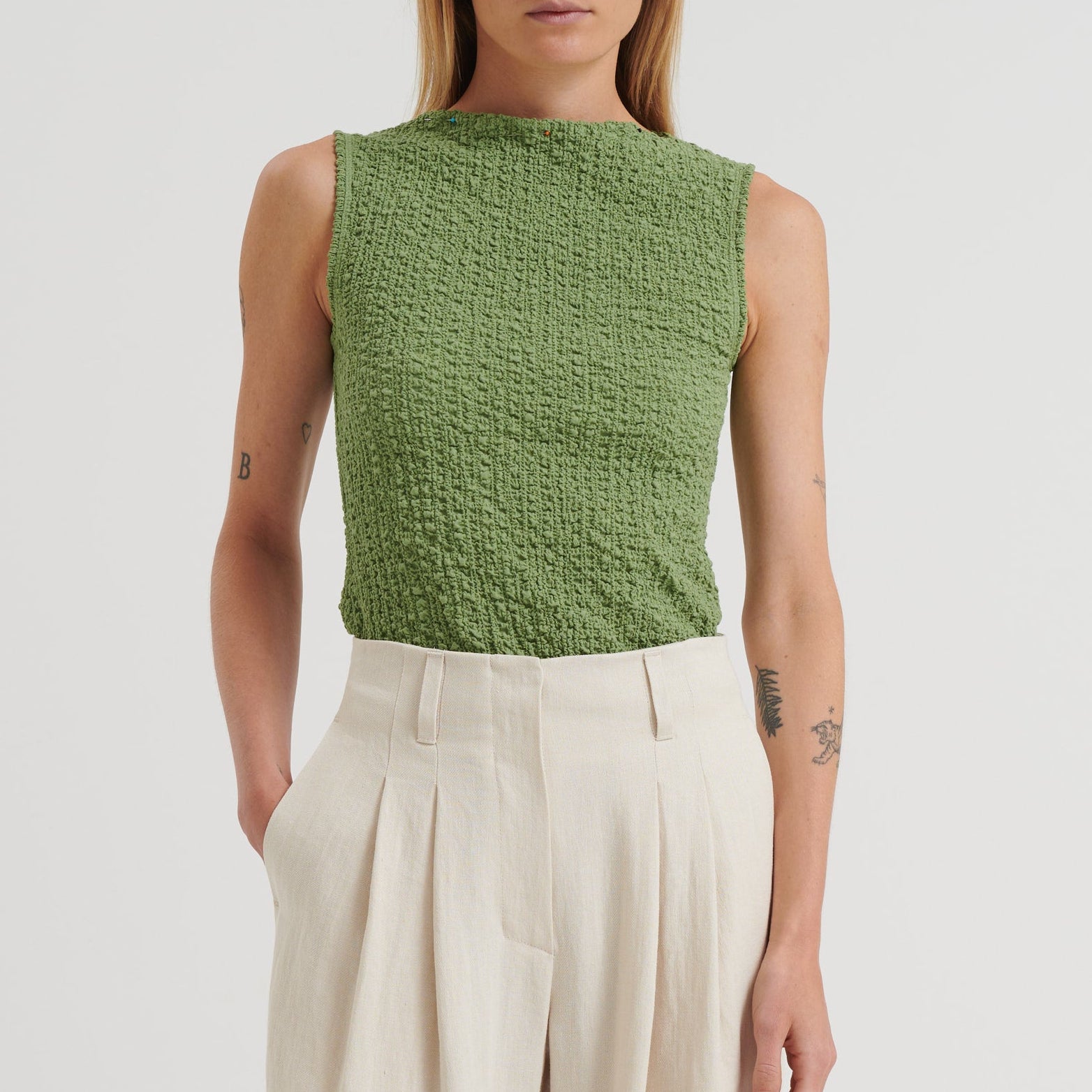 Caile Top Matcha