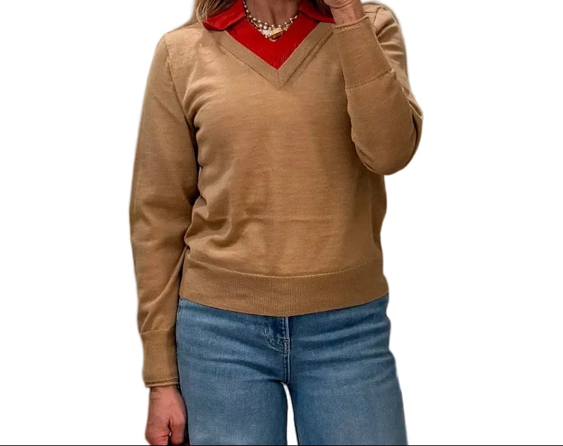 The Dickie Knit Camel