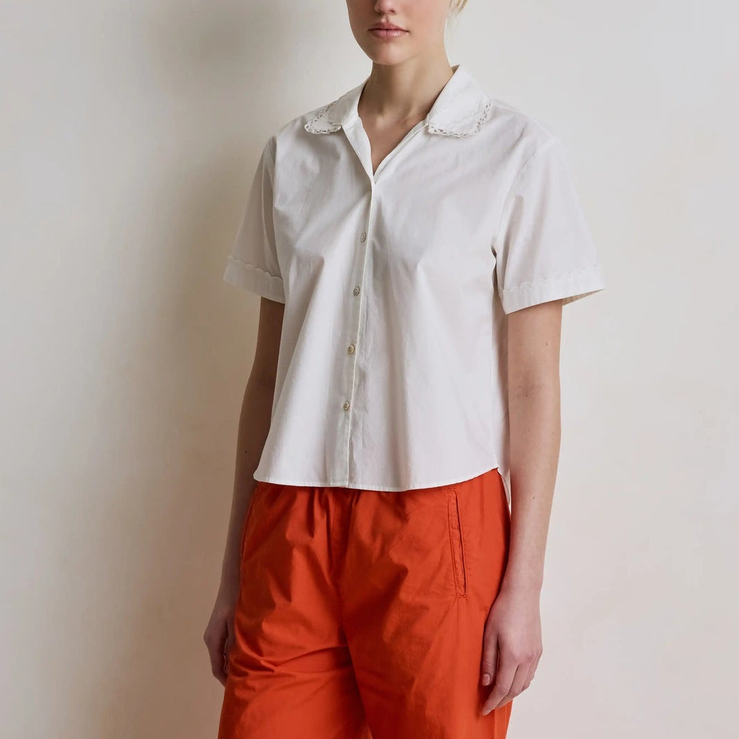 Madeleine Top White
