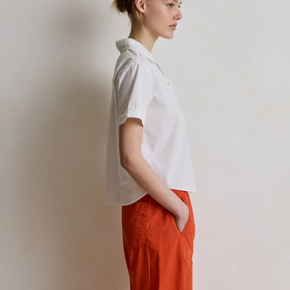 Madeleine Top White