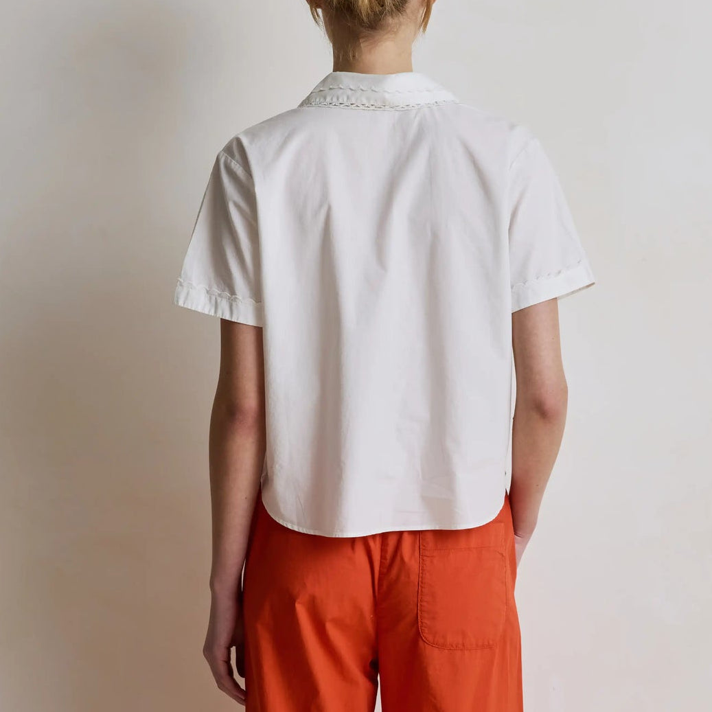 Madeleine Top White