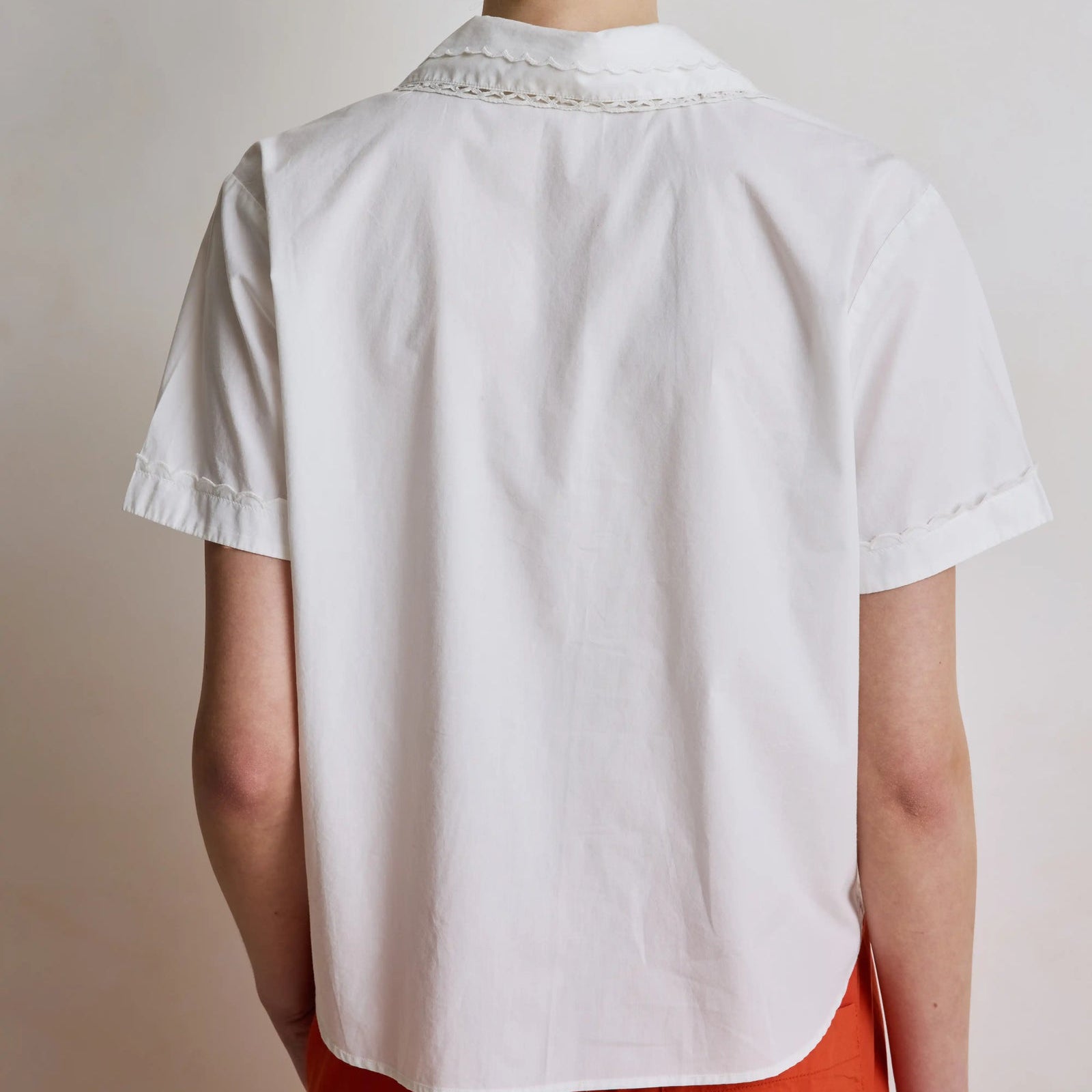 Madeleine Top White
