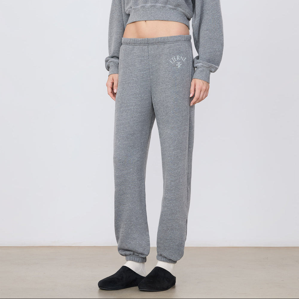 Boyfriend Pocket Sweatpant Dark Heather