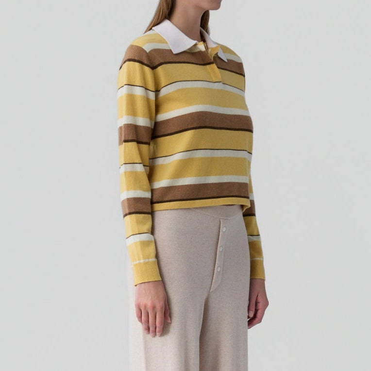 Cropped Stripe Rugby Sole Combo