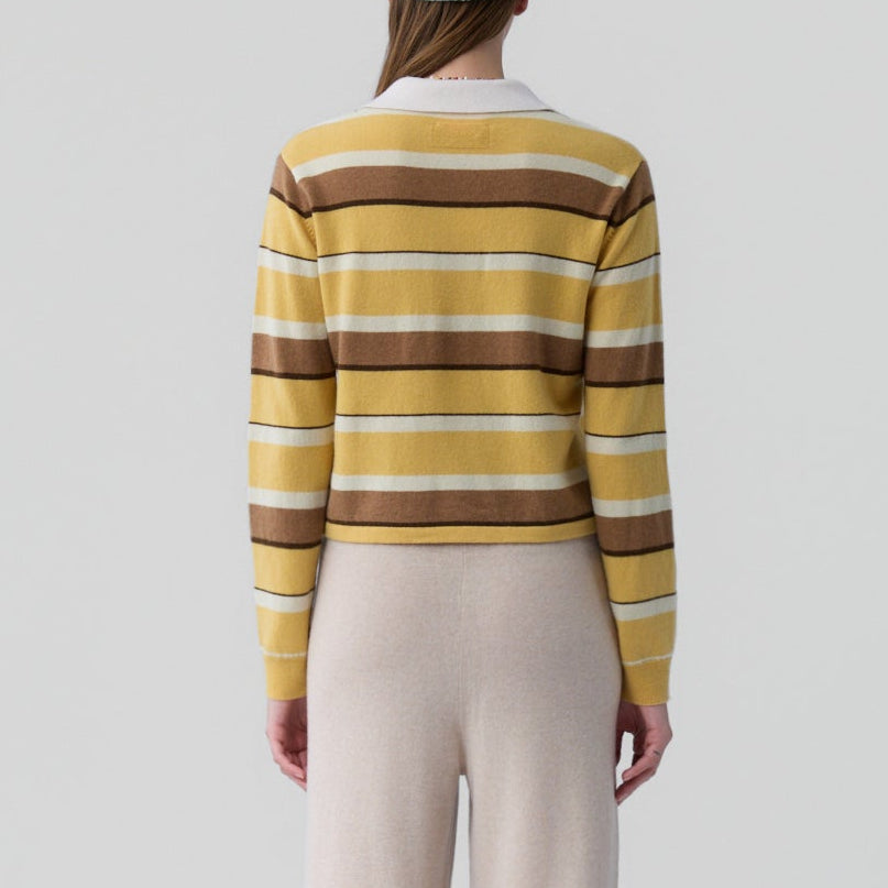 Cropped Stripe Rugby Sole Combo