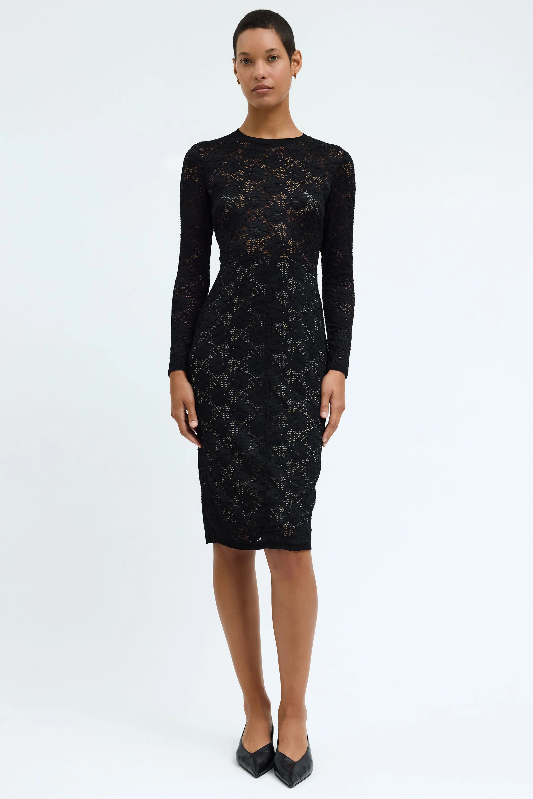 Lace Black Cate Dress