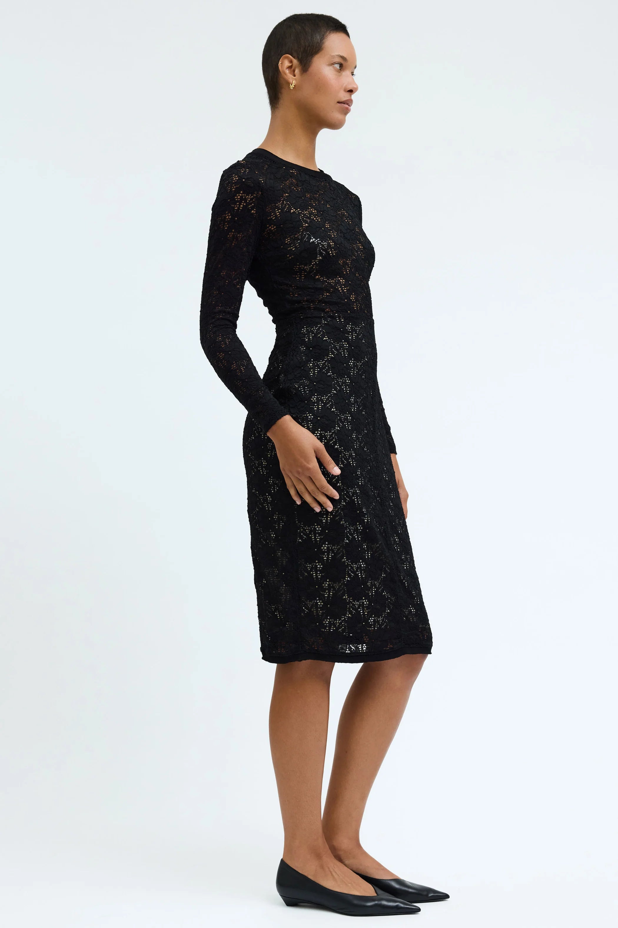 Lace Black Cate Dress