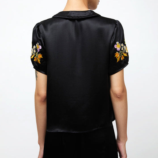 Saida Top Black