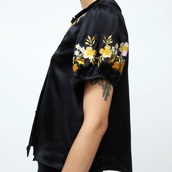 Saida Top Black
