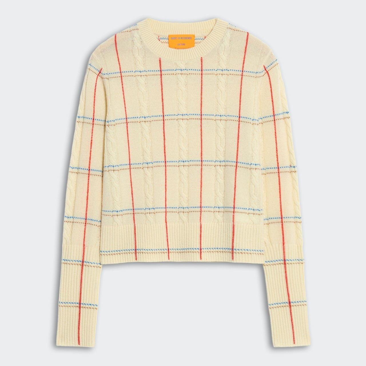 Shrunken Check Crew Mist Combo