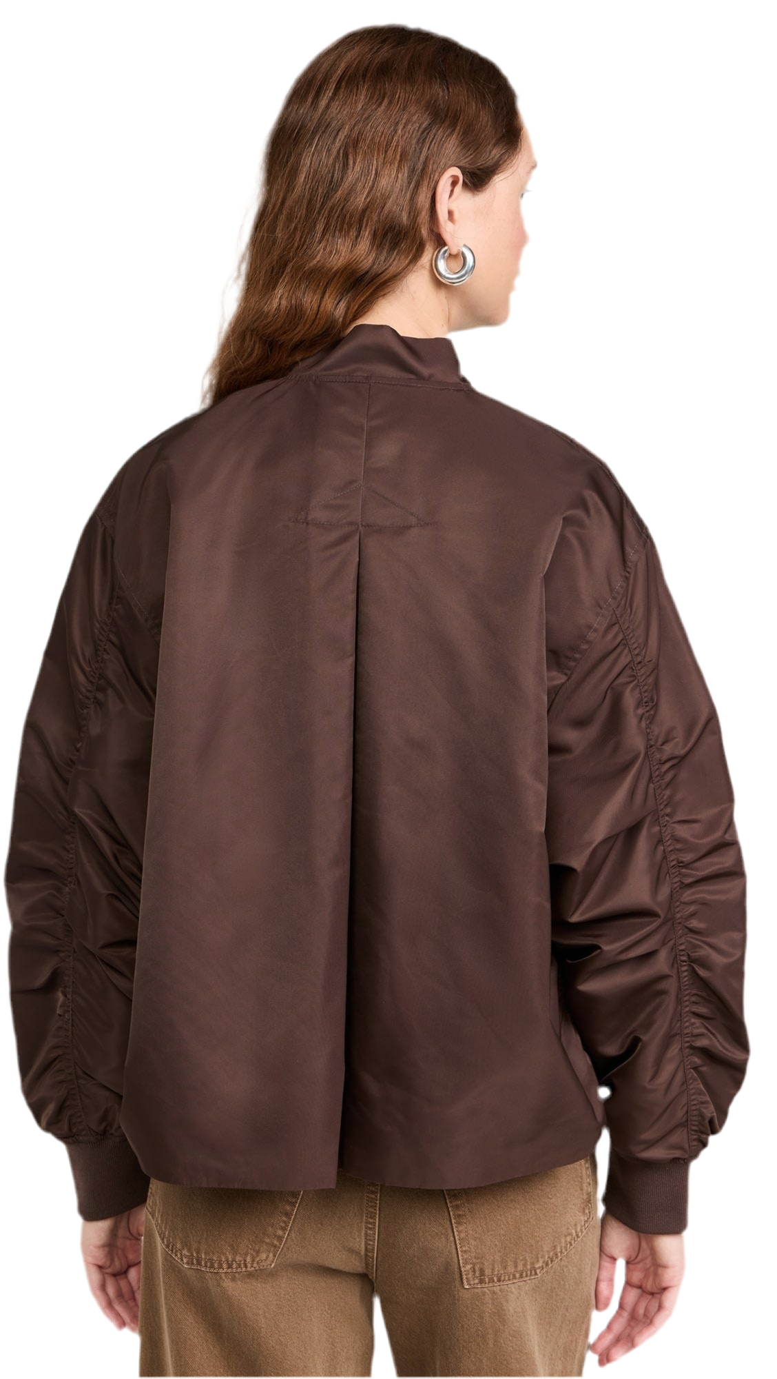 Skylar Bomber Walnut Brown