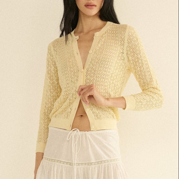 Diane Cardigan Vanilla