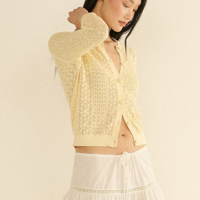 Diane Cardigan Vanilla