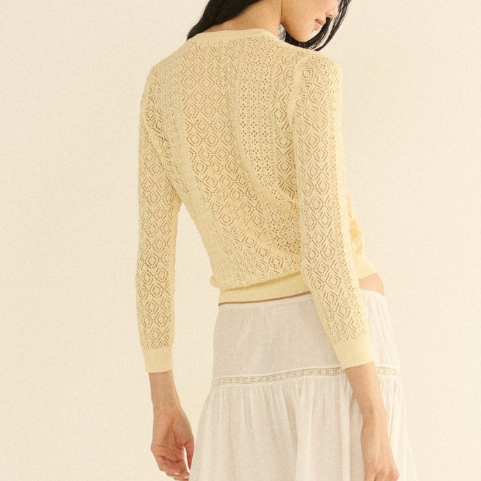 Diane Cardigan Vanilla