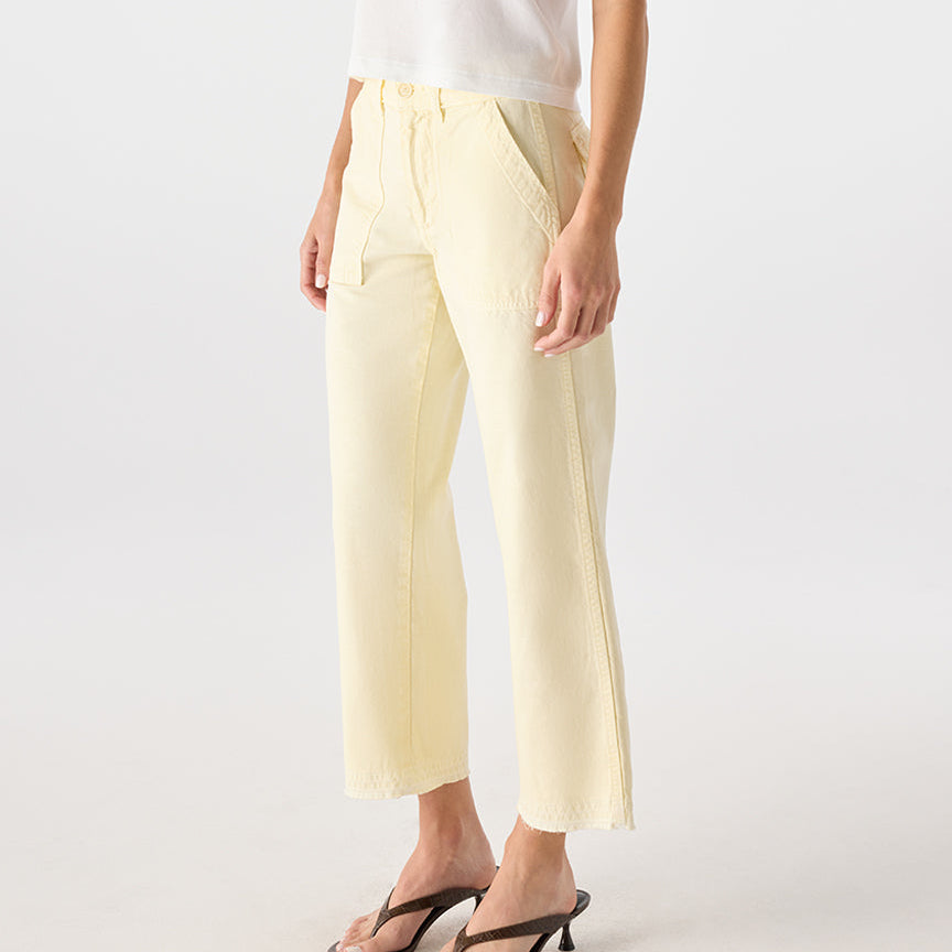 Easy Army Slouch Crop Blondie