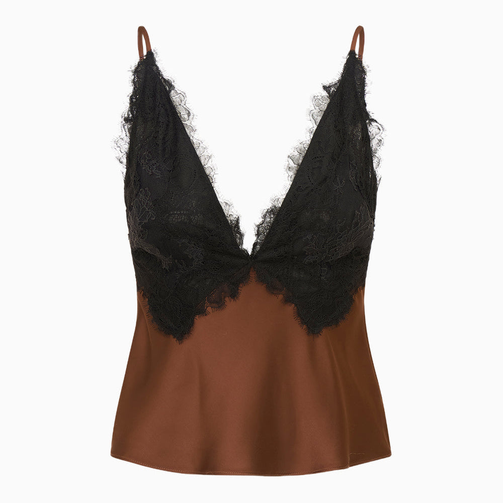 Elloryn Top Chocolate Brown