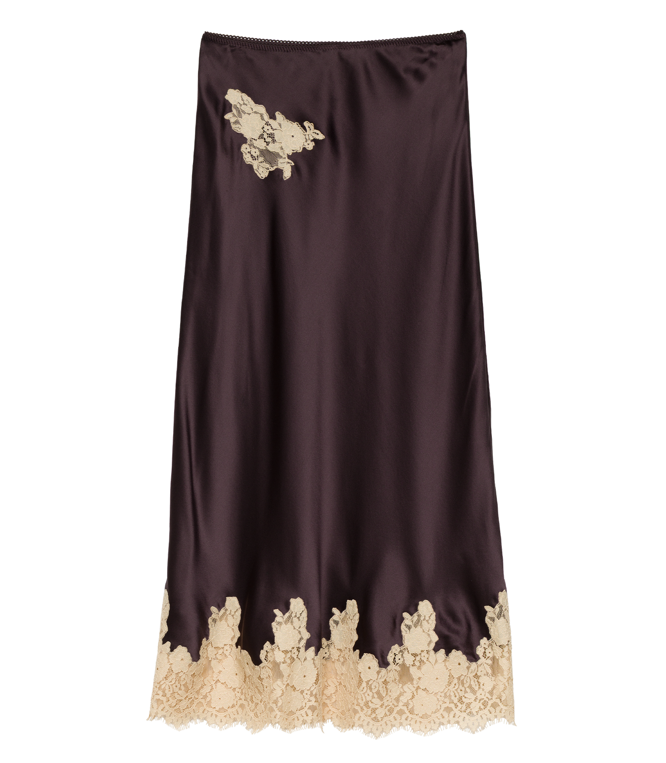 Elowen Skirt Equestrian Brown w/ Cream