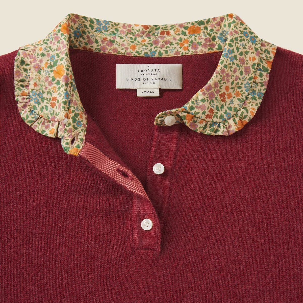 Clementine Sweater Pink/Red