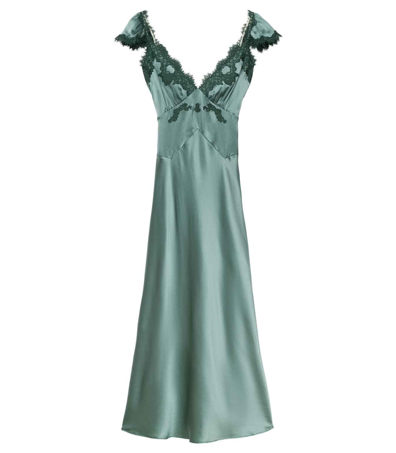 Fiona Dress Dulac Green