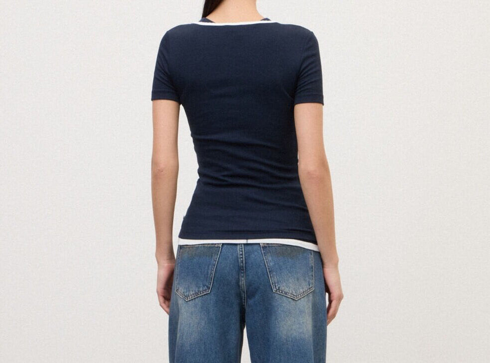 Square Neck Tee Night