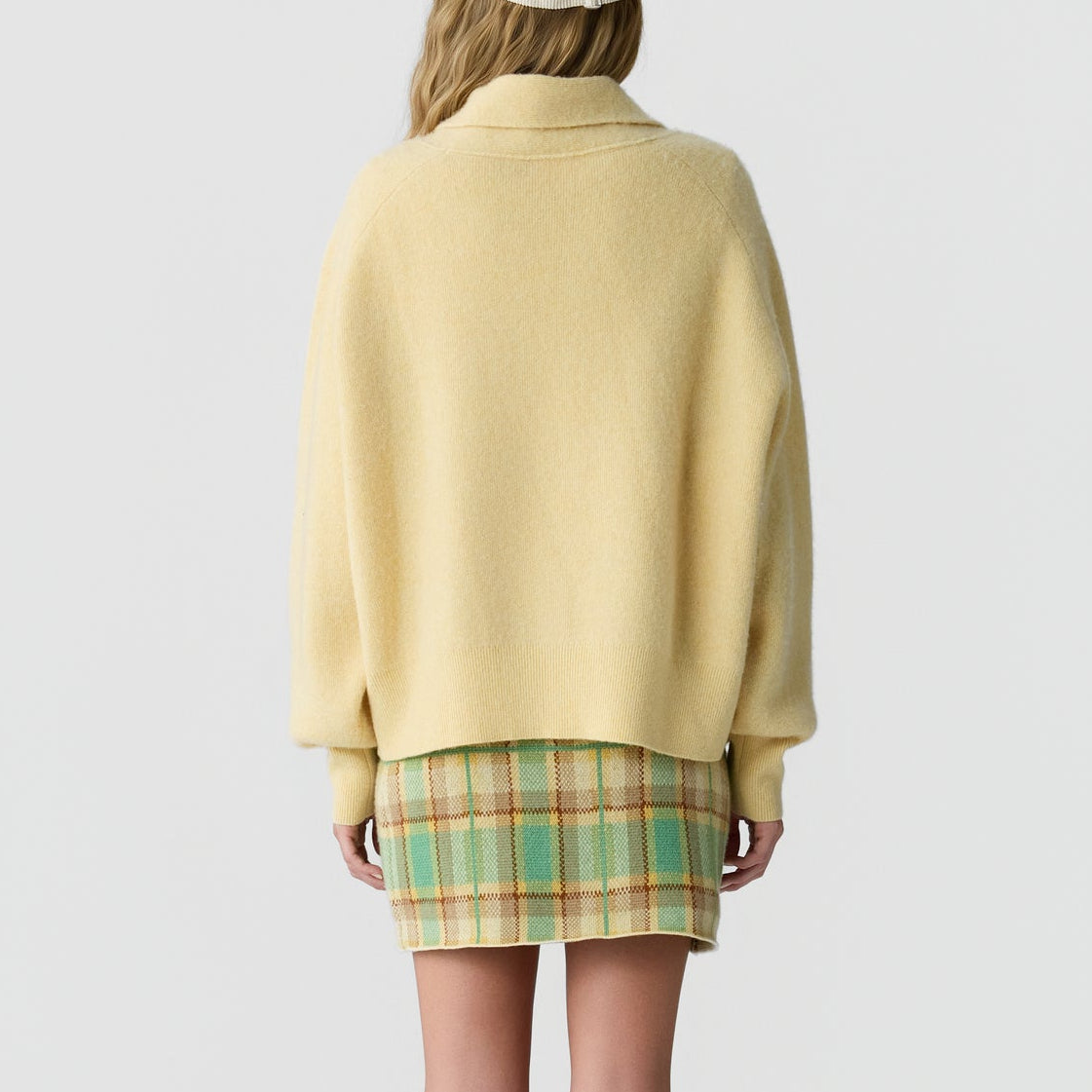 Felted Zip Jacket Butter