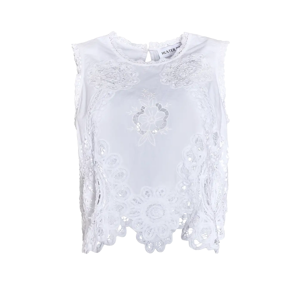 Francesca Top White
